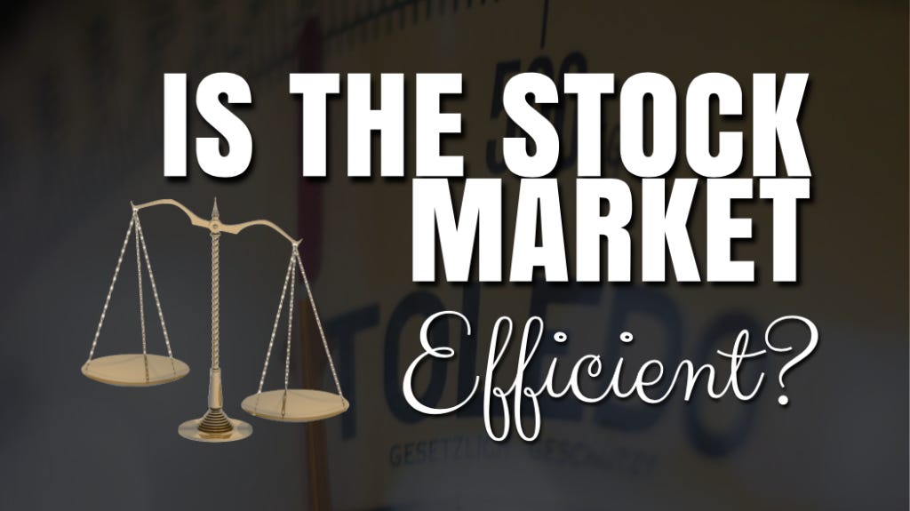 Efficient Market Hypothesis -The Only Theory That You Need to Read Today
