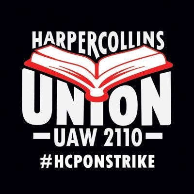 HarperCollins Union on strike since 11/10/22 (@hcpunion) / Twitter