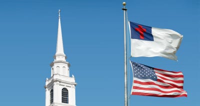 Image result for Images of Christian flag and american flag together