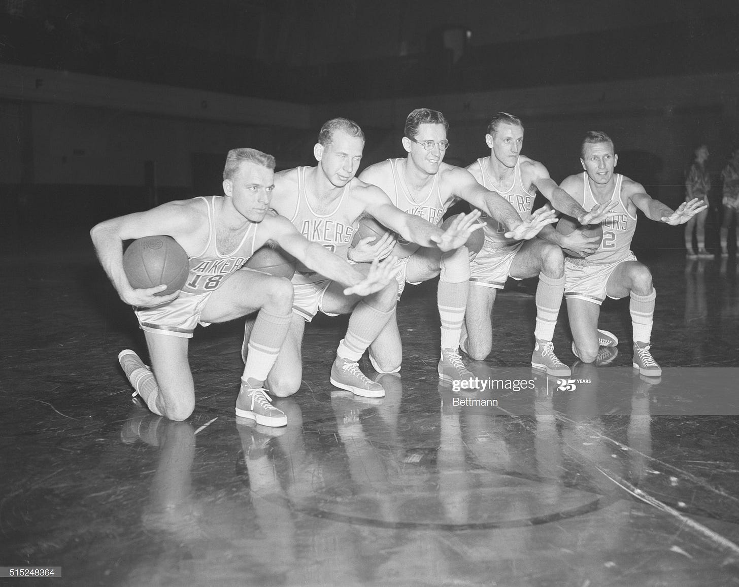 Lot Detail - Mid 1950's Vern Mikkelsen Minneapolis Lakers Game