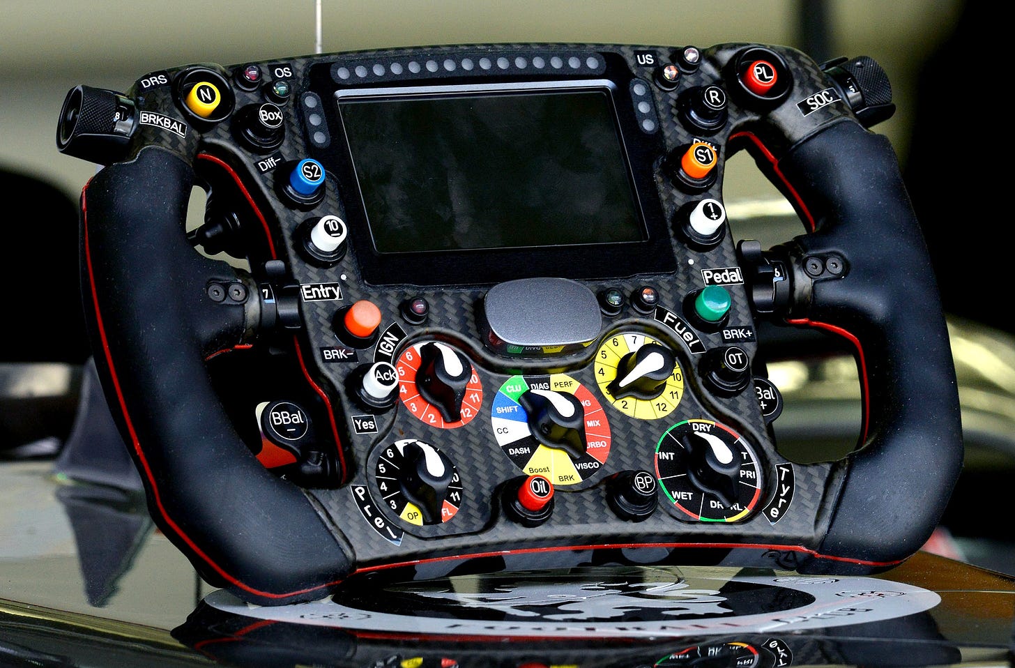 An Inside Look at the Insanely Complex Formula 1 Steering Wheel | WIRED