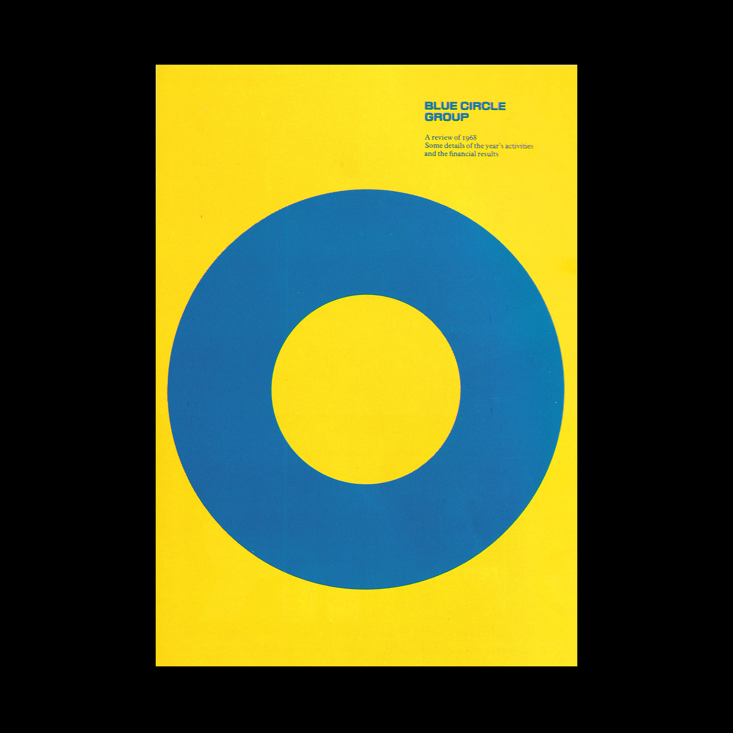 FHK Henrion and HDA International's 1967 logo for Blue Circle Group