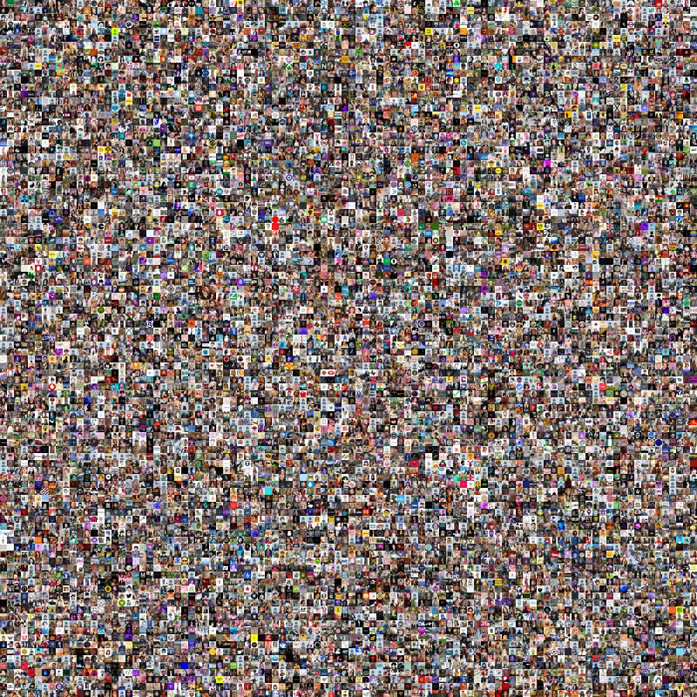10,000 Twitter profile pictures