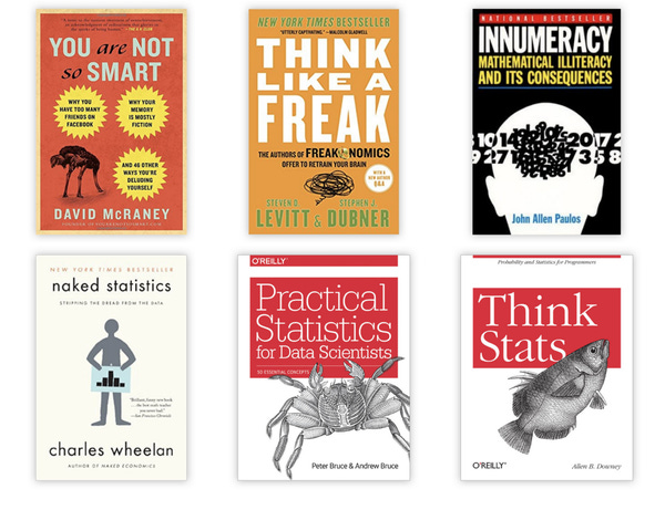 Aspiring Data Scientists: Start to learn Statistics with these 6 books!
