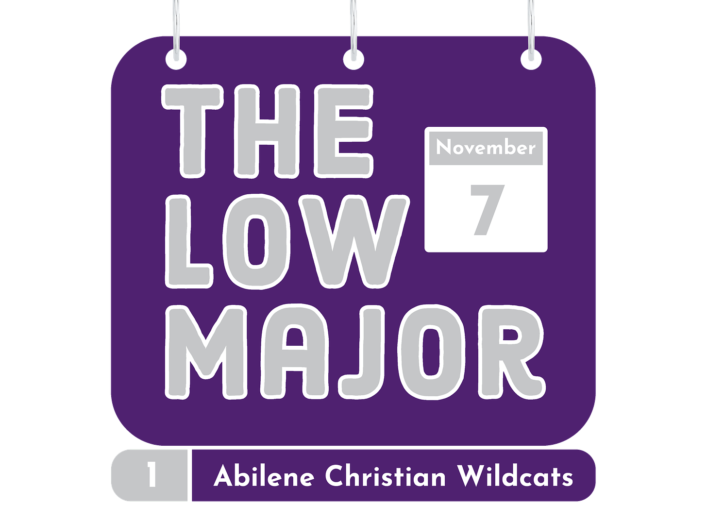 Name-a-Day Calendar 1: Abilene Christian Wildcats