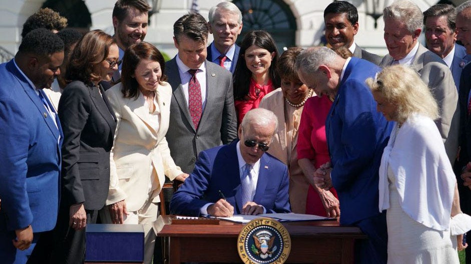 Biden CHIPS Act 2022 signing