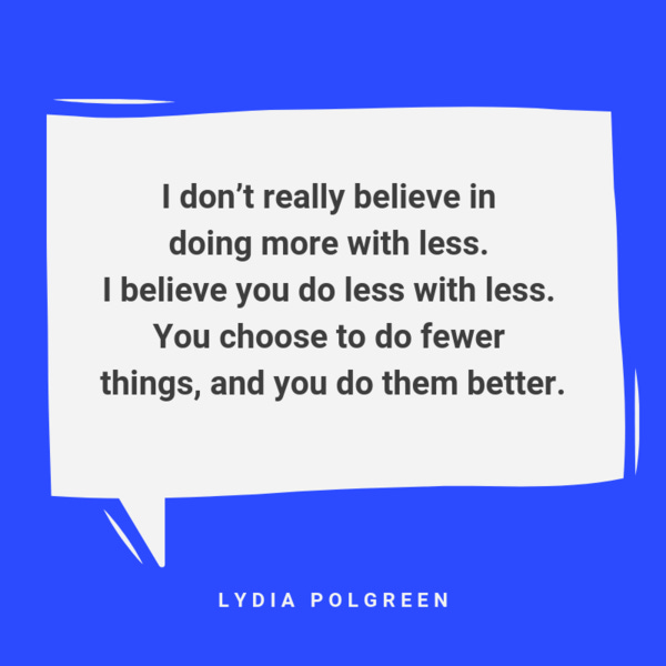 Lydia Polgreen, HuffPo & NYT editor (via Longform podcast)