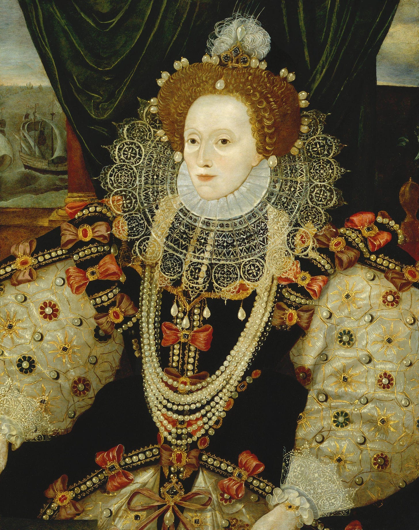 File:Queen Elizabeth I by George Gower.jpg - Wikimedia Commons