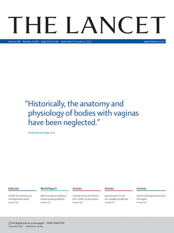 Historically, the anatomy and physiology of bodies with vaginas have been neglected.