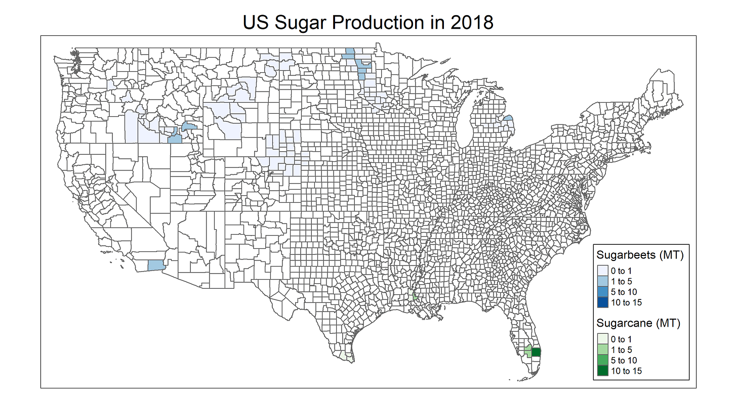 US Sugar Production