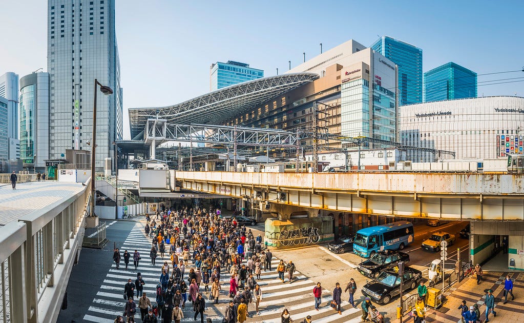 JR Osaka Station and Kita Area
