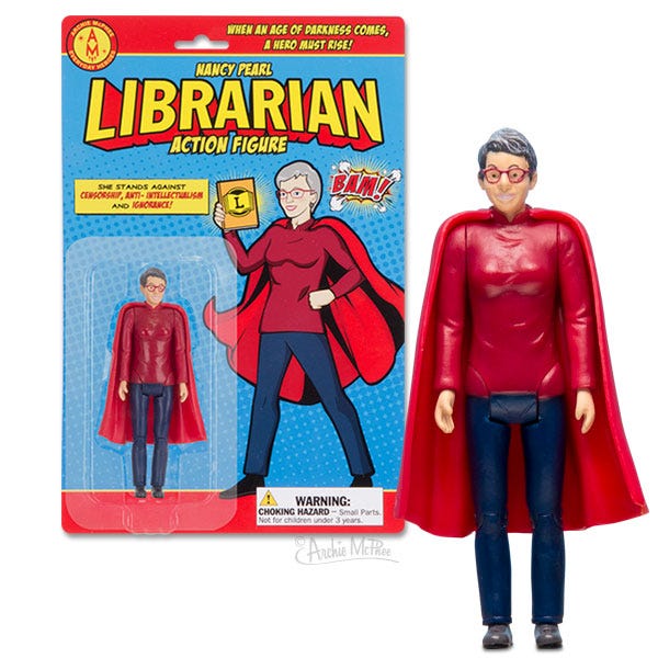 Librarian Action Figure