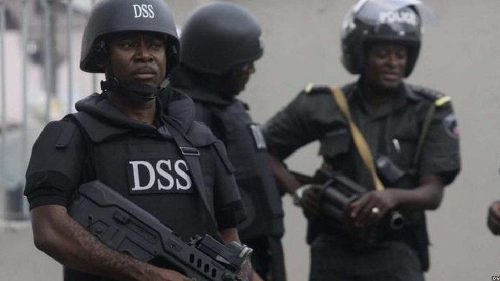 DSS: Nigeria Department of State Security Services warn group with &amp;#39;agenda&amp;#39;  to cause katakata for di kontri - BBC News Pidgin
