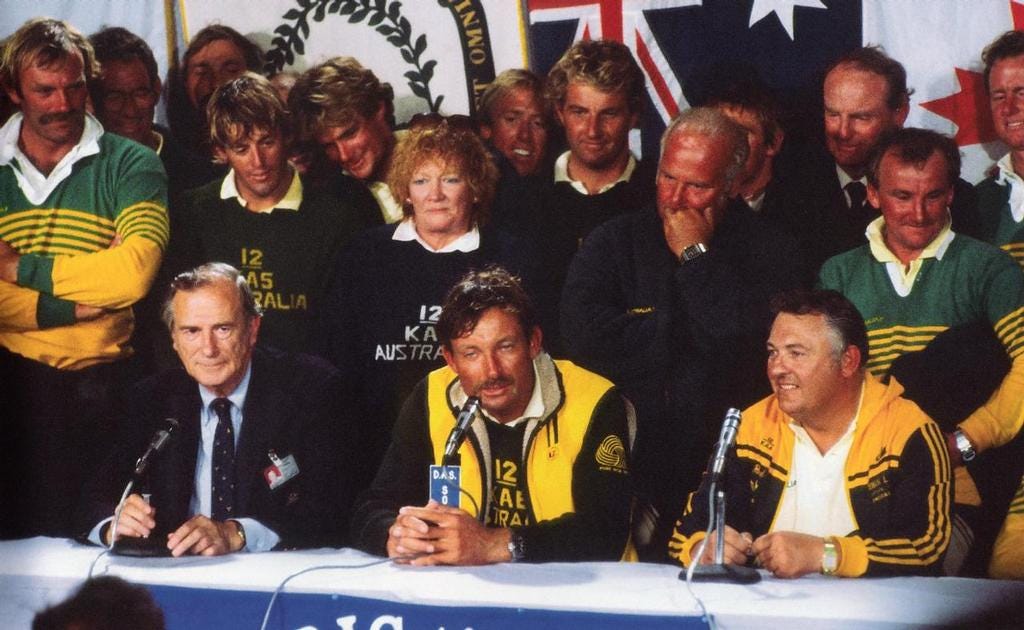 Alan Bond - America's Cup Hero remembered by Longley and Simmer