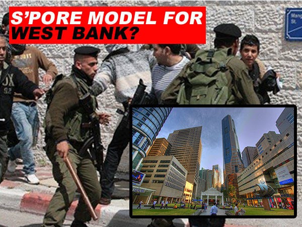 Newsman, academic disagree on 'S’pore model' for West Bank