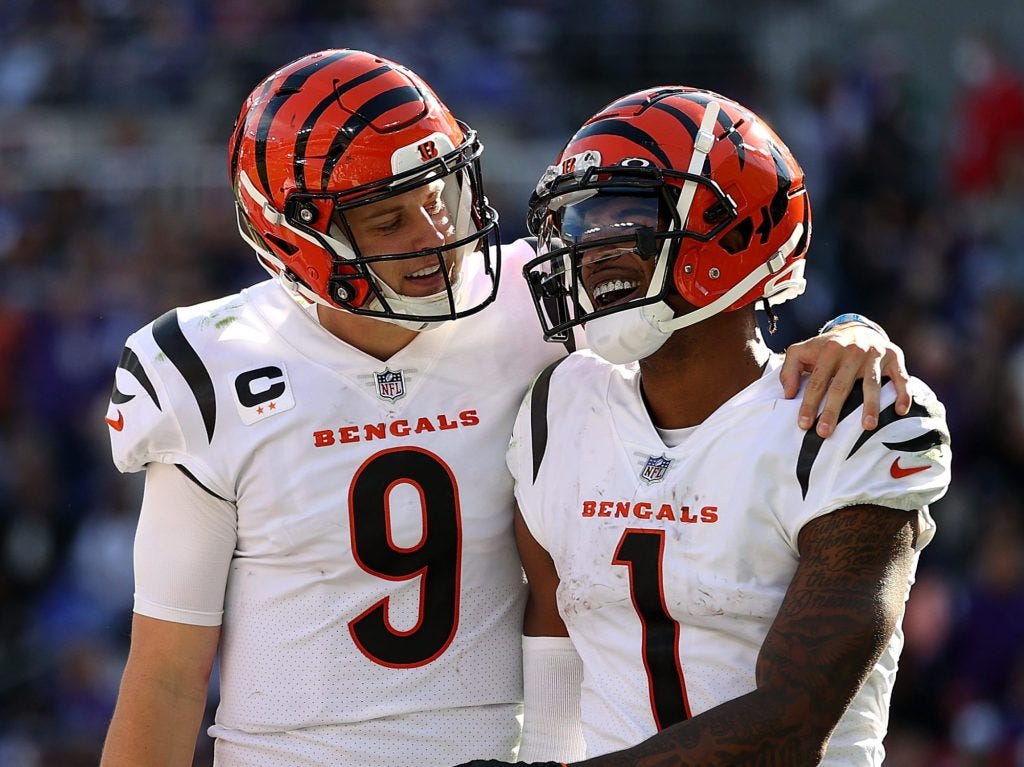 Joe Burrow, Ja&#39;Marr Chase And The Bengals Are Ahead Of Schedule |  FiveThirtyEight