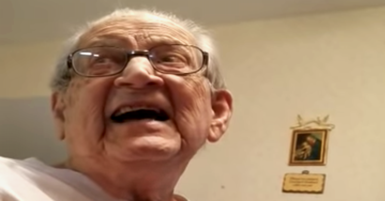 98 Year Old Man Is Completely Stunned When His Son Tells Him Exactly How Old  He Actually Is