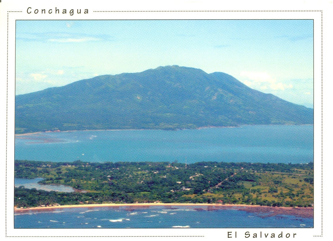 Postcards around the world: The Conchagua Volcano from El ...