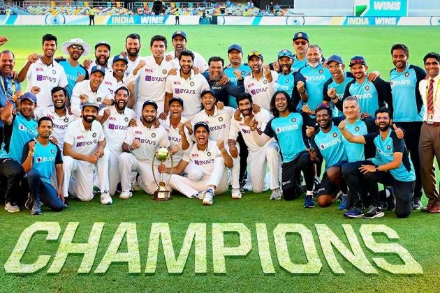 India are the Champions