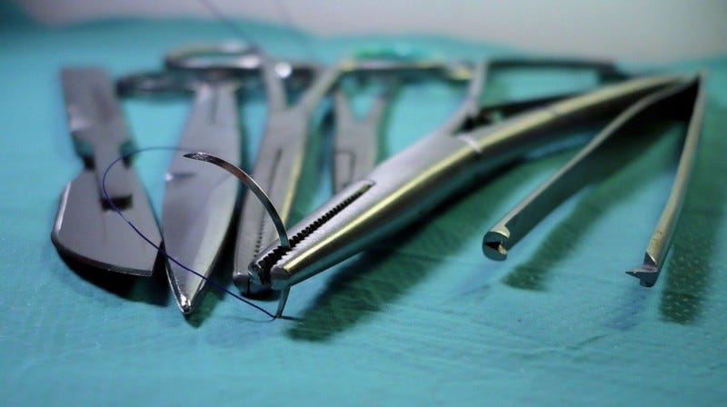 surgical instruments.