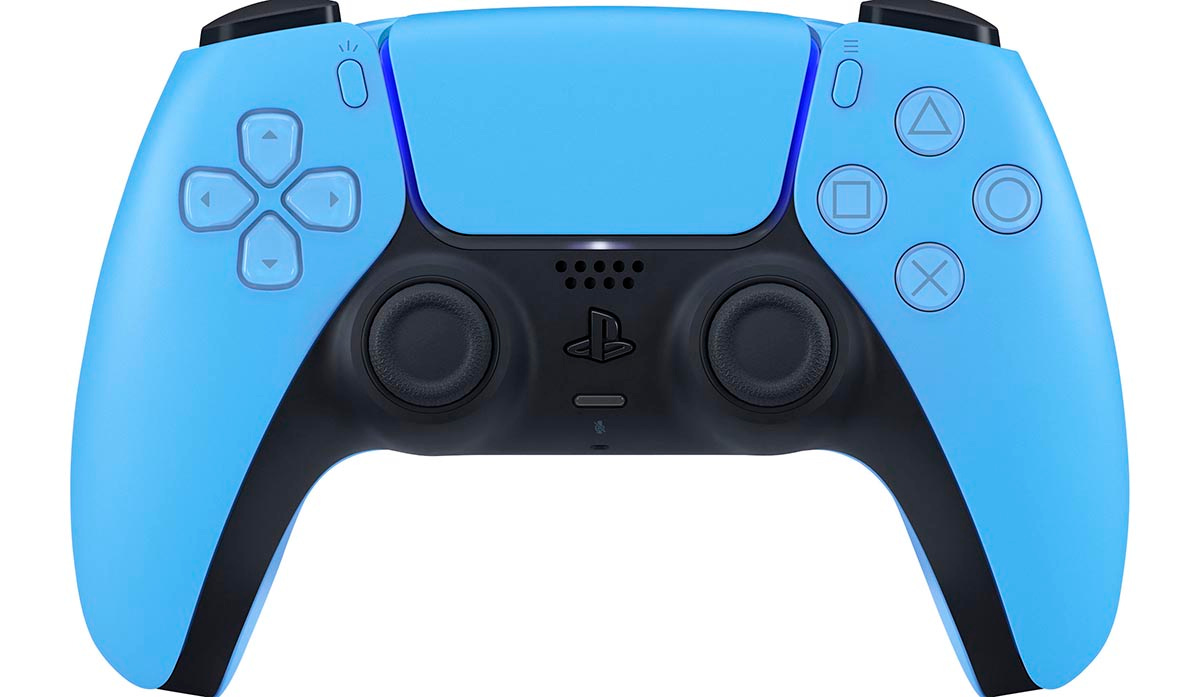 PS5 Starlight Blue controller