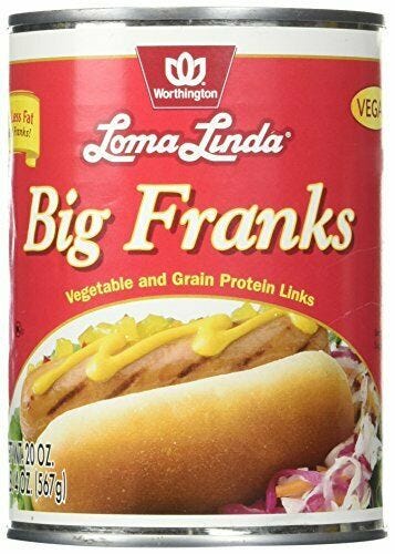 Loma Linda Big Franks - 20 oz. Pack of 6