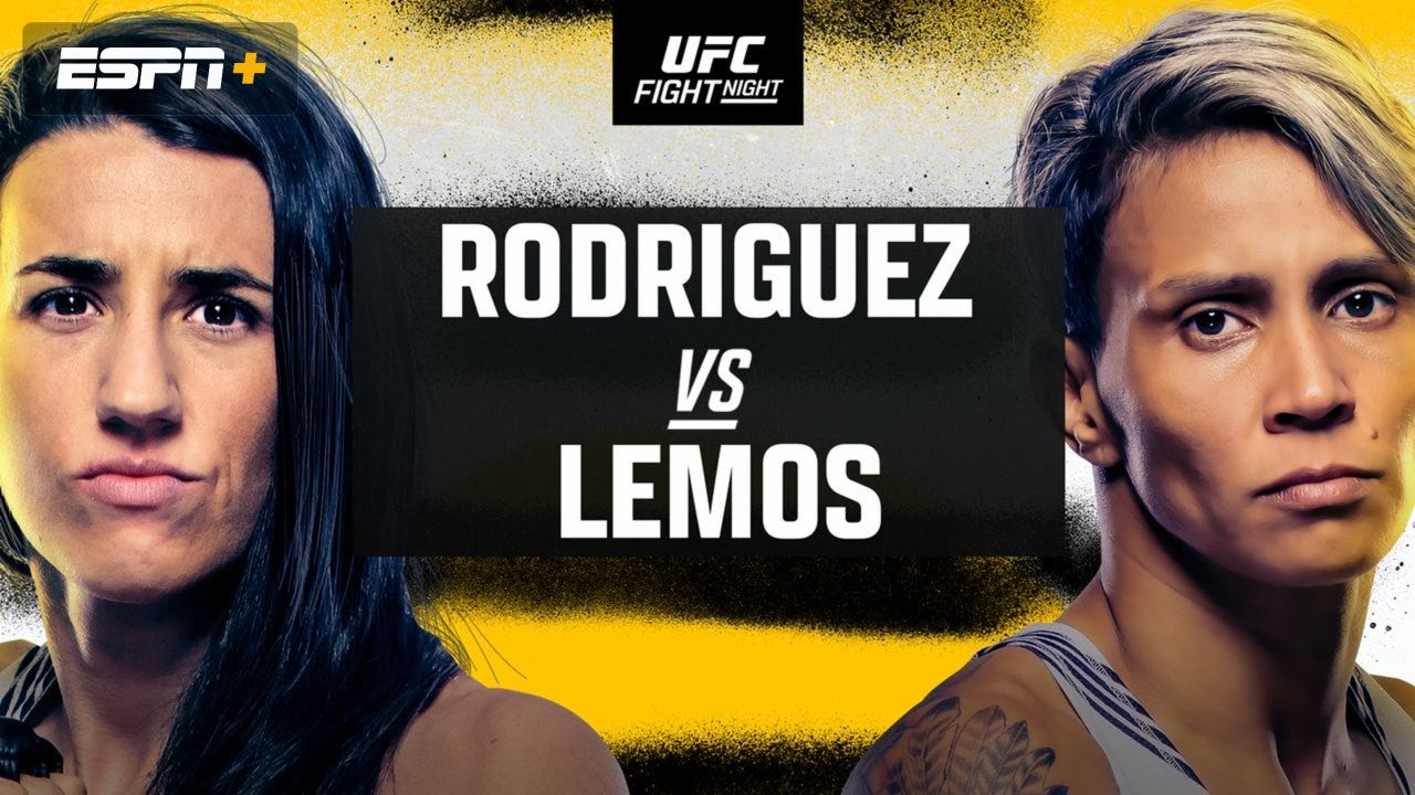 UFC Fight Night Presented by Toyo Tires: Rodriguez vs. Lemos | Watch ESPN
