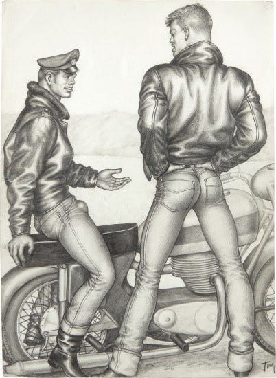 Eleven works: (i-xi) Untitled (Motorcycle Series)