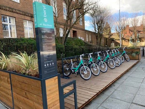 Et voila. Our parklet (based in Watford, UK).