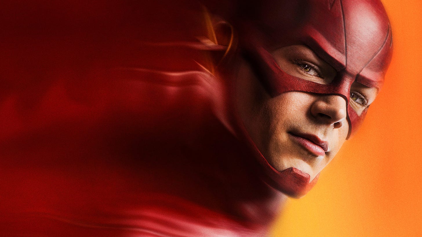 The Flash TV show on Netflix starring Grant Gustin, Candice Patton, and Danielle Panabaker. Click here to check it out.