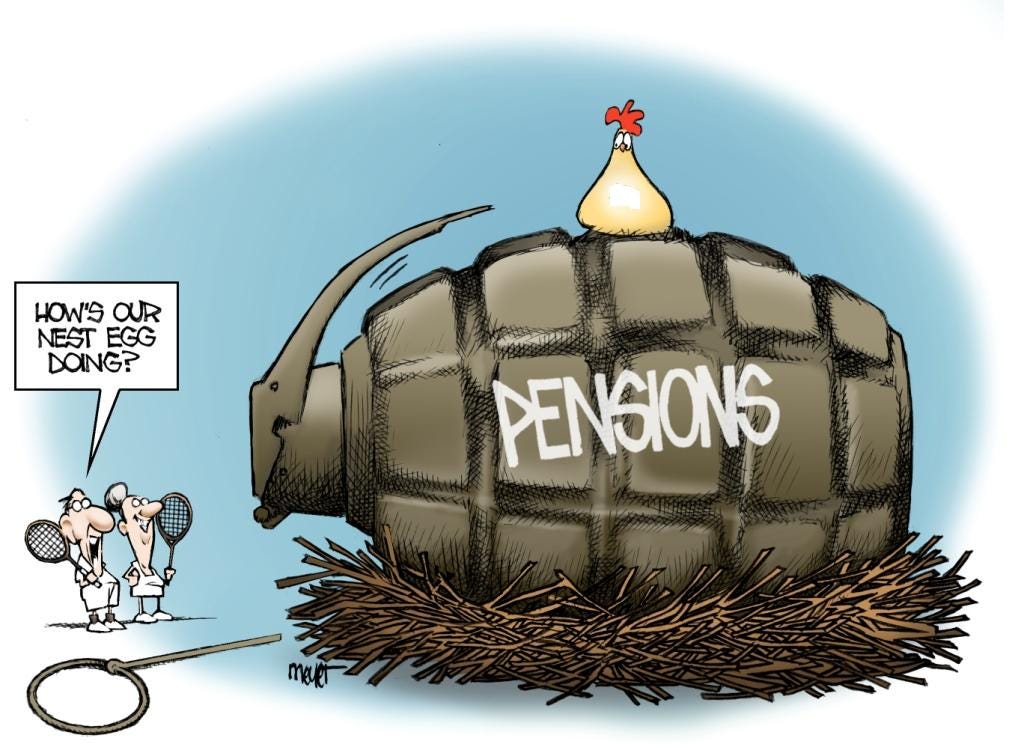 America's Public Pension Crisis - Market Mad House
