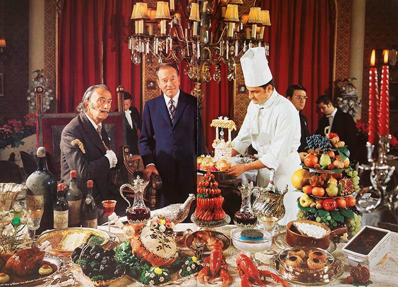 Les Dîners de Gala by Salvador Dalí - Bauman Rare Books