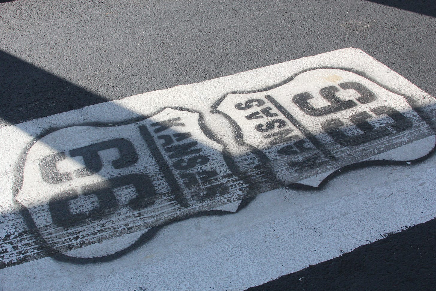 Kansas Route 66 graffiti
