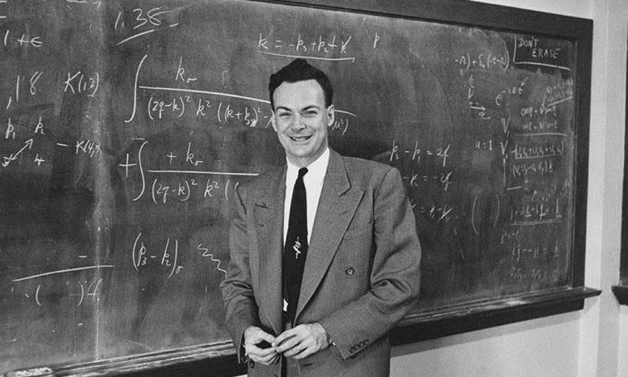 Richard Feynman - today&#39;s icon (1/1/2020) - Silviu Tolu