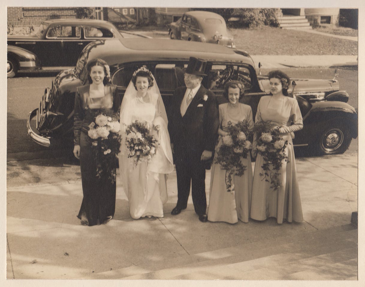 From Left Elinor, Helen, Willam H. Murphy, Marguerite Daly, Harriette Murphy