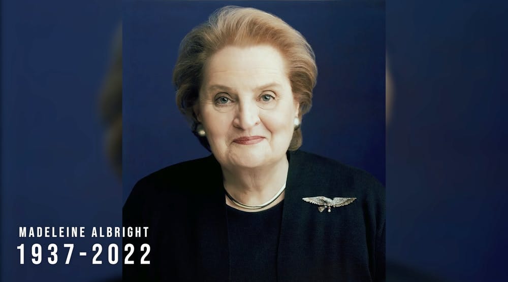 Madeleine Albright dies at age 84 - Elon News Network