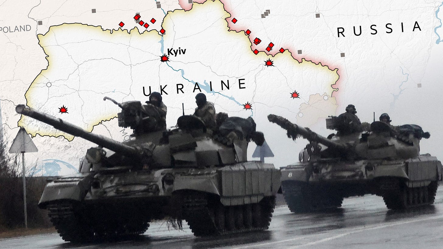 Russia&amp;#39;s invasion of Ukraine in maps — latest updates | Financial Times