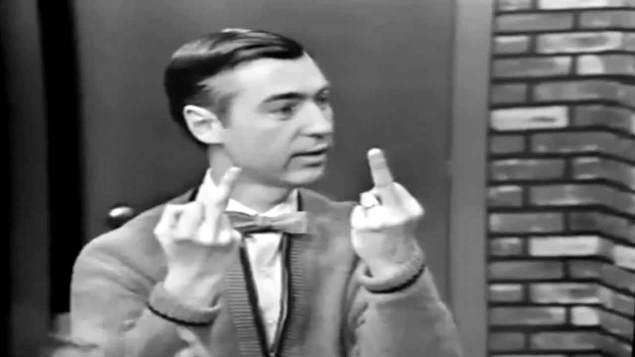 Mr. Rogers Flipping the Double Bird With a Giant Smile to Children On His  TV Show, 1967 | Vintage News Daily