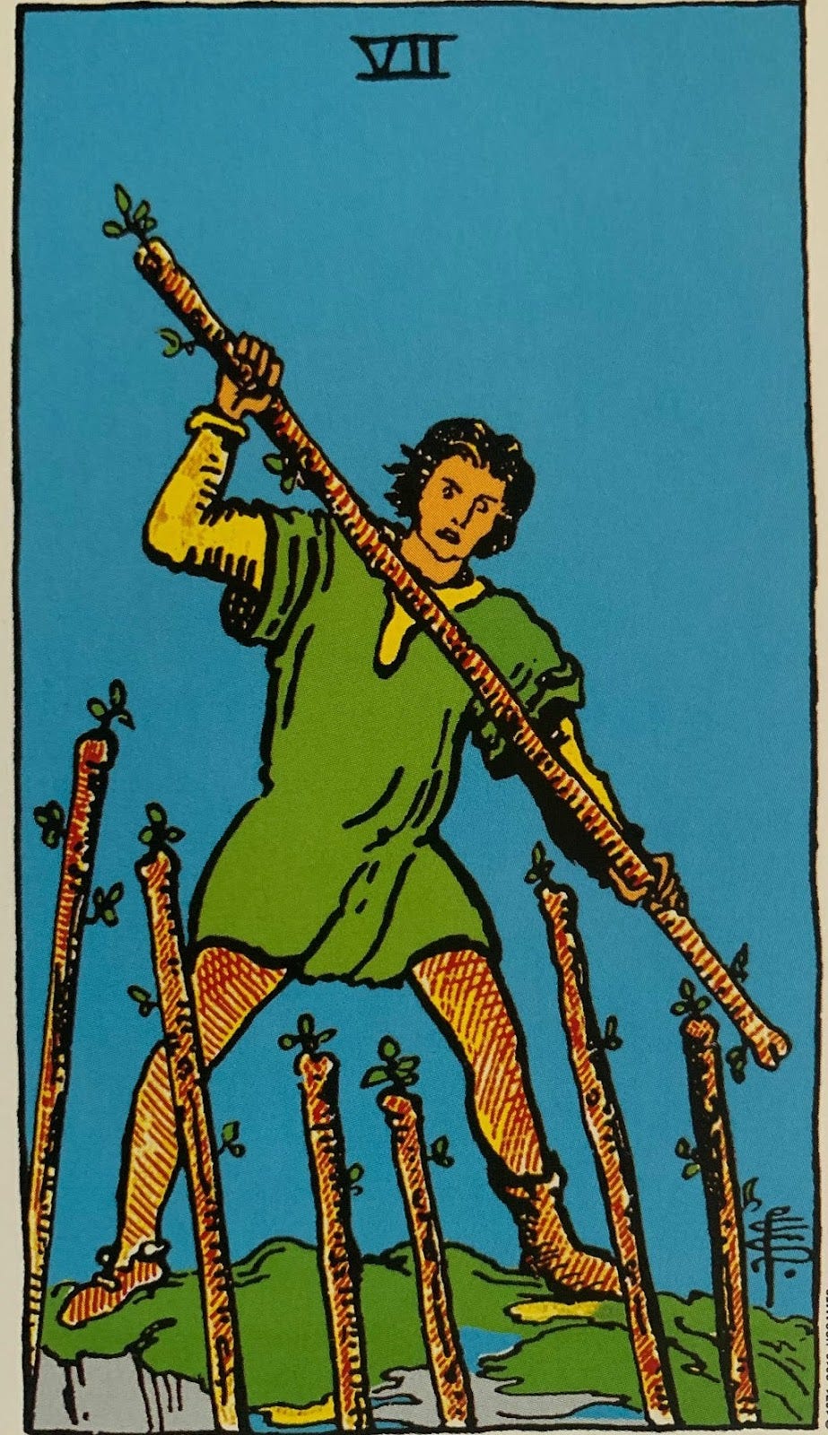 Seven of Wands - insideout ultimate