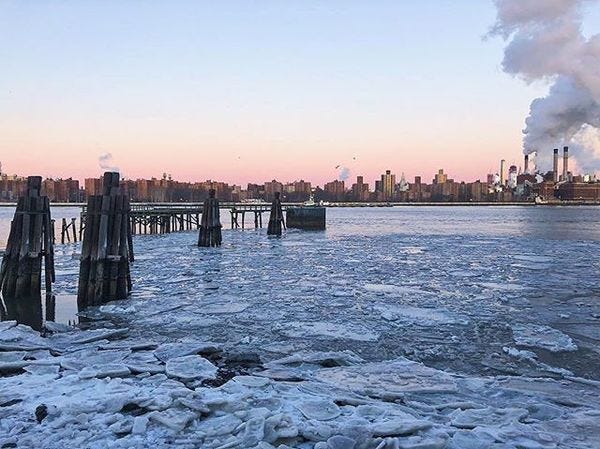 Icy East River