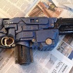 blue space gun