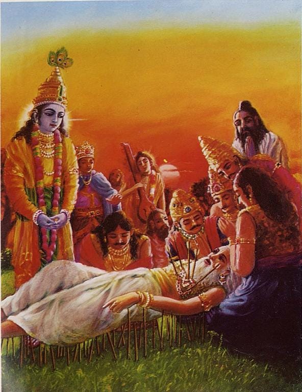 At the Moment of Death | The Hare Krishna Movement