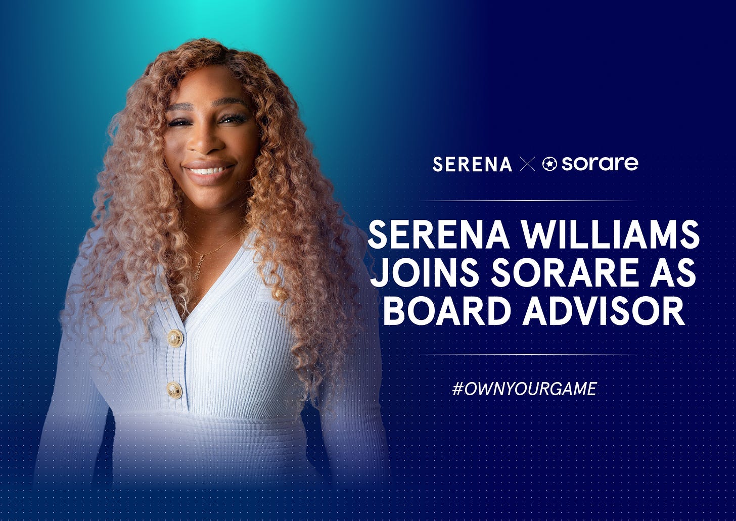 Serena Williams Joins Sorare as Board Advisor to Propel Athletes and Fans  Into the Web3 Revolution | Business Wire