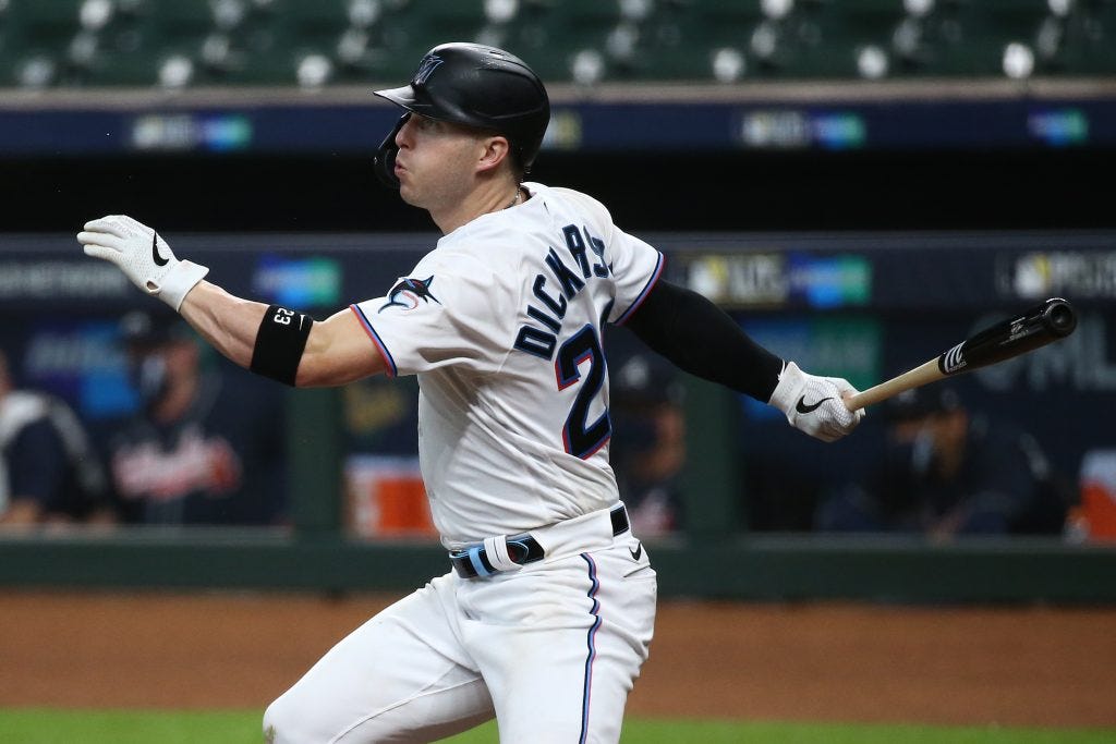 Corey Dickerson Placed On IL For Foot Contusion - MLB Trade Rumors