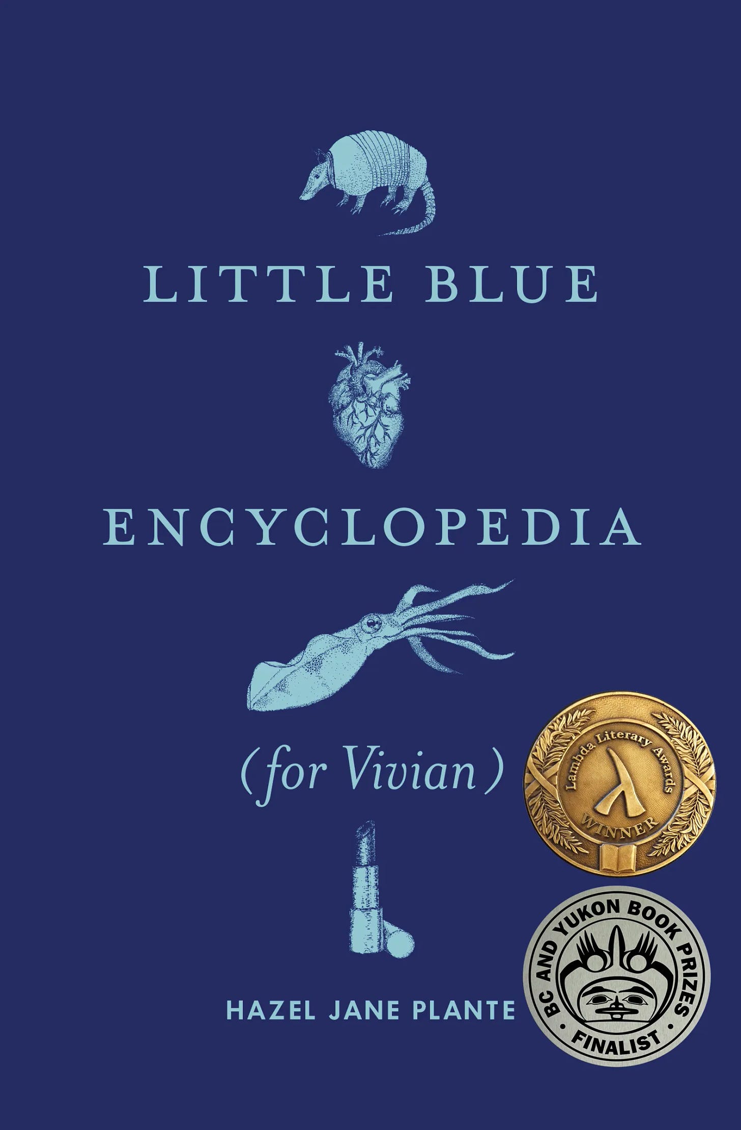 Book cover for Little Blue Encyclopedia (for Vivian)