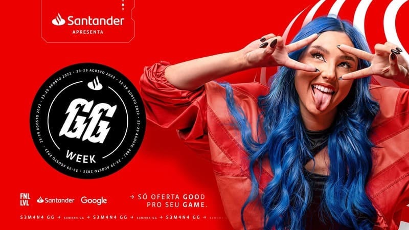 Santander liberará bolsas de formação gamer no próximo dia 29