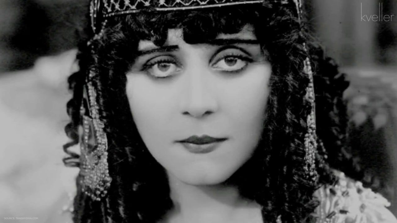 Theda Bara: Early Film Star - YouTube