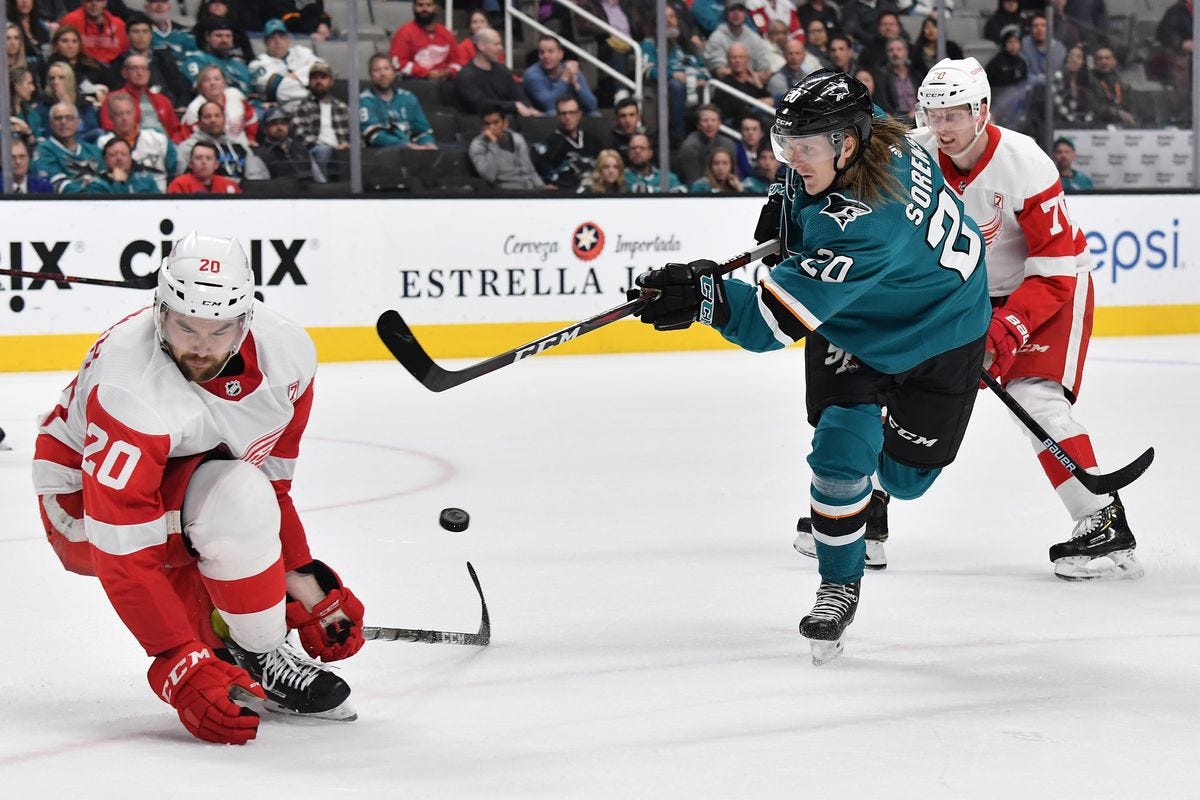 Five reasons Detroit Red Wings at San Jose Sharks is one you can't ...