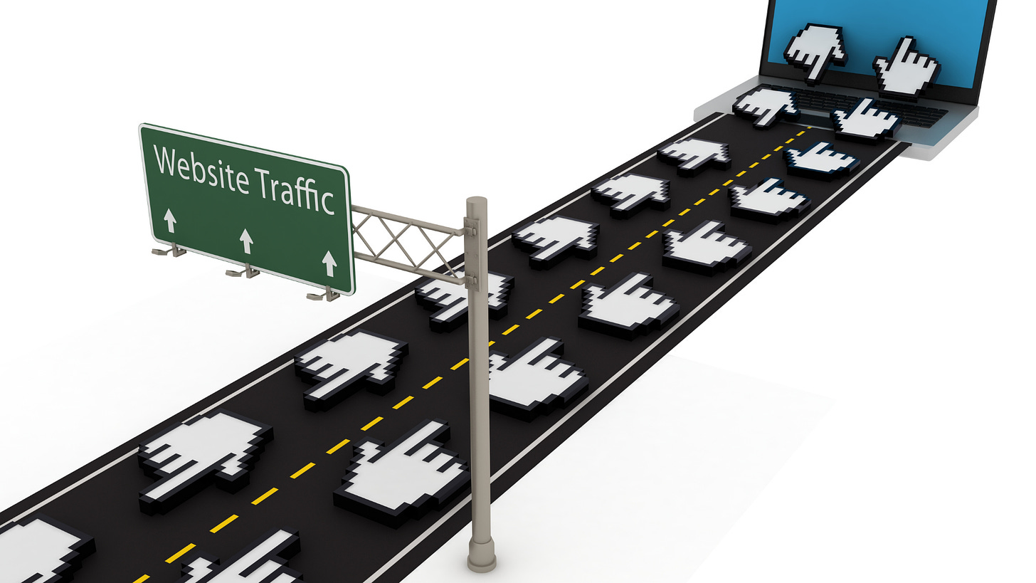 How do Independent Sites Attract Traffic?