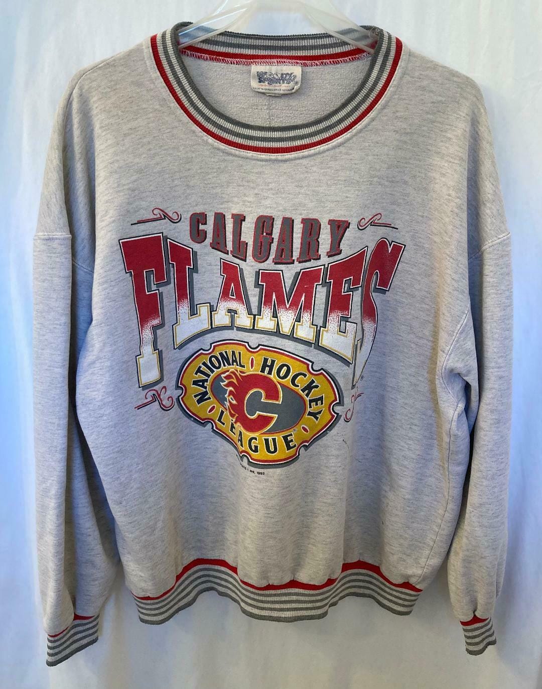 Vintage 1992 Woody Sports Calgary Flames NHL Hock… - image 1
